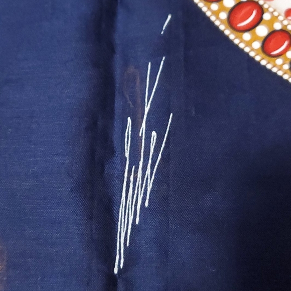 Erte Scarf [letter L] - Picture 7 of 8